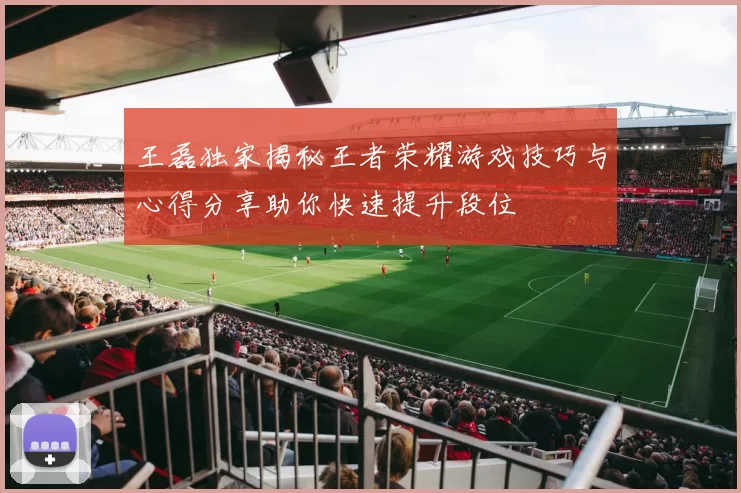 王磊独家揭秘王者荣耀游戏技巧与心得分享助你快速提升段位