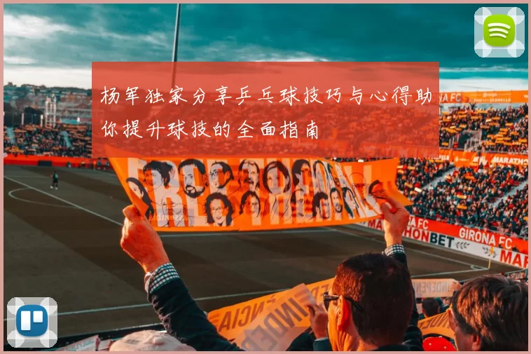 杨军独家分享乒乓球技巧与心得助你提升球技的全面指南