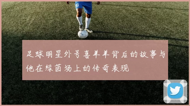 足球明星外号喜羊羊背后的故事与他在绿茵场上的传奇表现